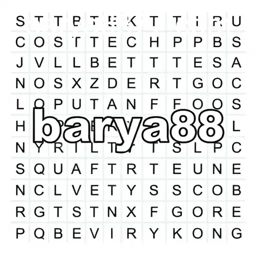 Unveiling the Mystery of 'barya88': A Unique Keyword in the Word Search Game Category